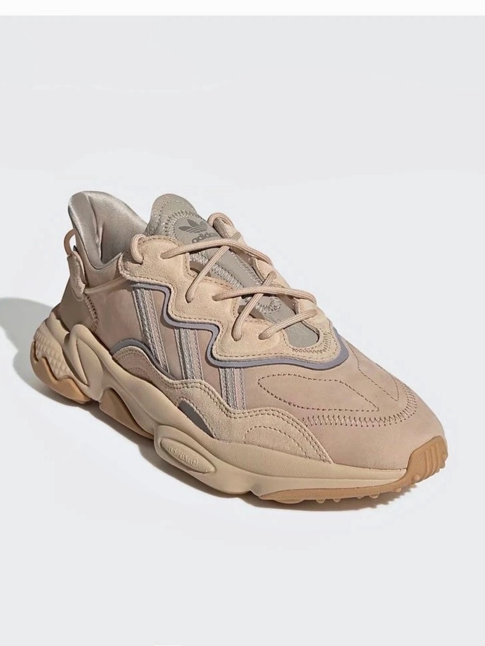 adidas Ozweego Sneakers in Tan & Gray US 9